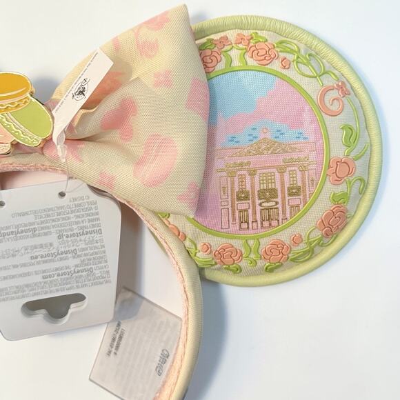 2025 Disney Parks Epcot France Pavilion Macaron Minnie Ears Headband NWT